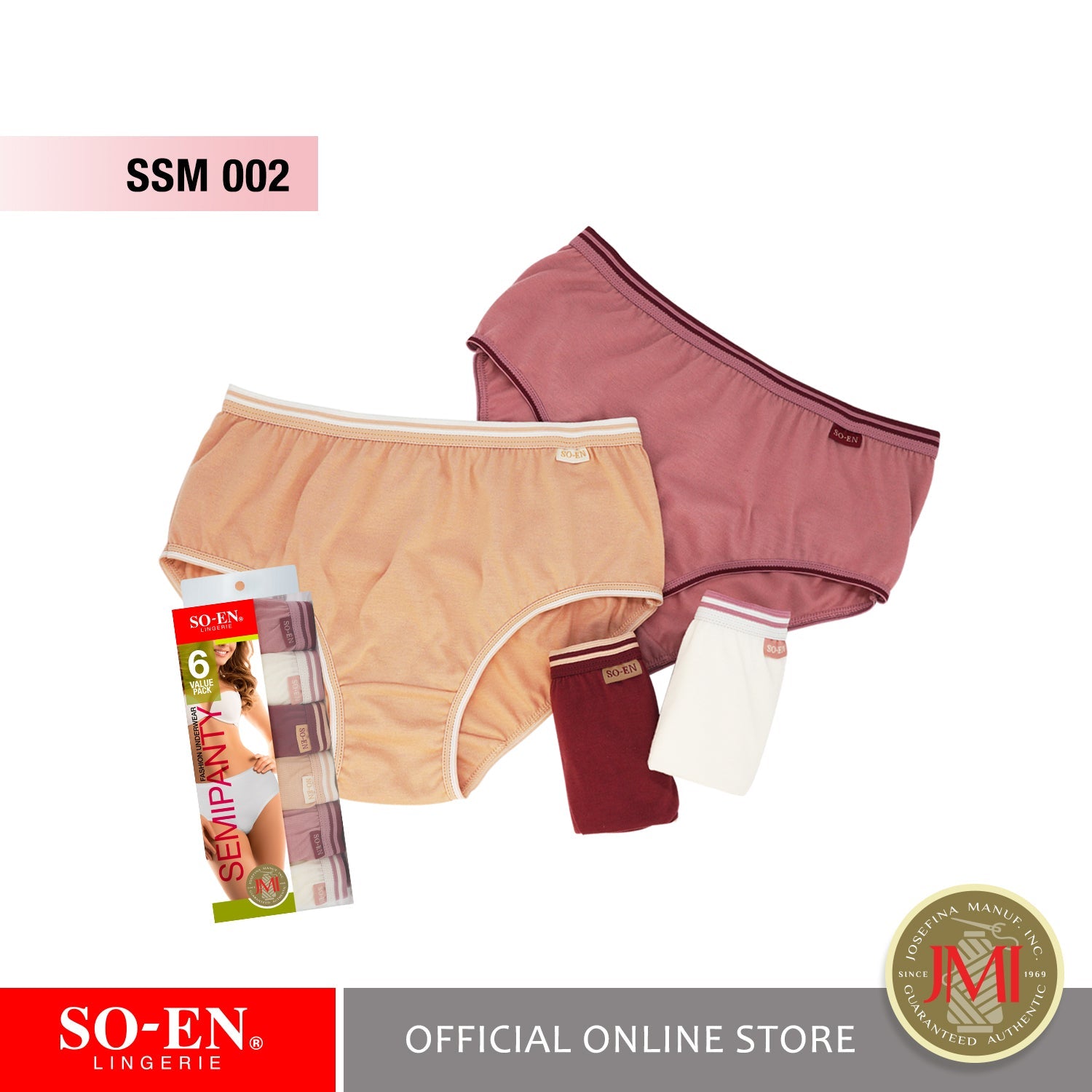 SO-EN 6in1 Chiasly Fashion Semipanty